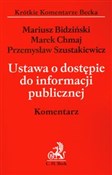 Ustawa o d... - Mariusz Bidziński, Marek Chmaj, Przemysław Szustakiewicz -  Polnische Buchandlung 