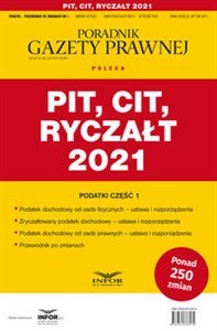 Bild von PIT CIT Ryczałt 2021 Podatki Część 1 Podatki-Przewodnik po zmianach 1/2021