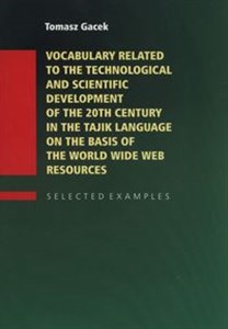 Bild von Vocabulary Related to the Technological and Scientific Development of the 20th century in the Tajik Language on the Basis of the World Wide Web