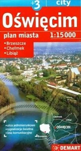 Bild von Oświęcim plus 3 plan miasta 1:15 000