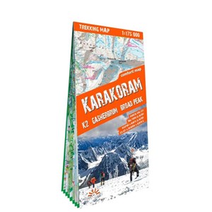 Obrazek Karakorum (Karakoram) laminowana mapa trekkingowa 1:175 000