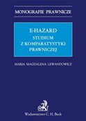 Książka : E-hazard S... - Magdalena Lewandowicz