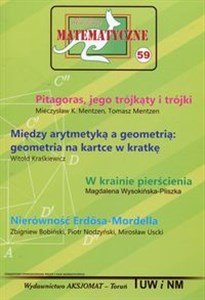 Obrazek Miniatury matematyczne 59 Pitagoras jego trójkąty i trójki