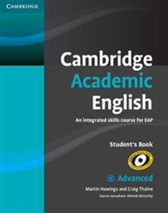 Bild von Cambridge Academic English C1 Advanced Student's Book