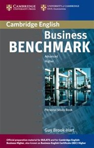 Bild von Business Benchmark Advanced Personal Study Book