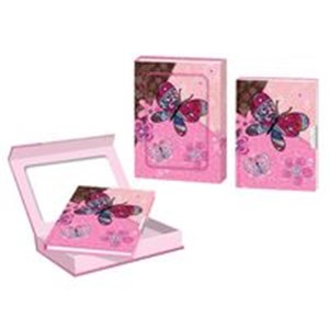 Bild von Pamiętnik zamykany Dark Butterfy