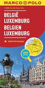 Obrazek Belgia Luxemburg mapa