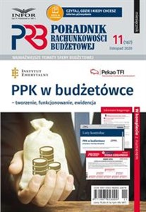 Obrazek PPK w budżetówce - tworzenie, funkcjonowanie, ewidencja Poradnik Rachunkowości Budżetowej 11/2020