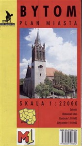 Bild von Bytom Plan miasta 1:22000