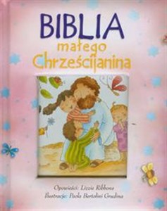 Obrazek Biblia małego Chrześcijanina różowa