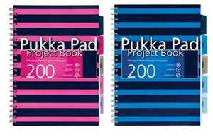 Obrazek Project Book Navy B5/100K kratka (3szt) PUKKA