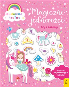 Bild von Wypukłe naklejki Magiczne jednorożce