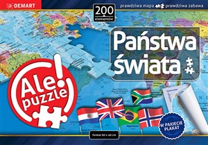 Bild von Puzzle Państwa świata 200