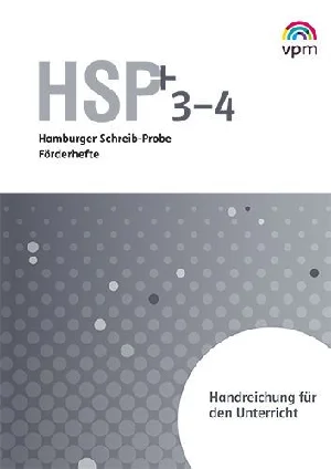 Obrazek HAMBURGER SCHREIB-PROBE (HSP) FÖRDERN 3/4/HAND.