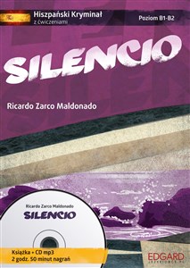 Obrazek Silencio Hiszpański kryminał z ćwiczeniami + CD