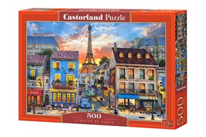 Bild von Puzzle Streets of Paris 500
