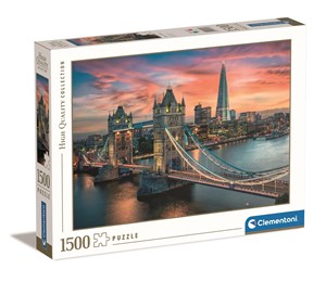 Bild von Puzzle 1500 HQ London twilight 31694