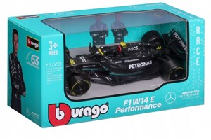 Obrazek BBURAGO MODE F1 MERCEDES AMG W14 E44 LEWIS HAMILTON 1:43