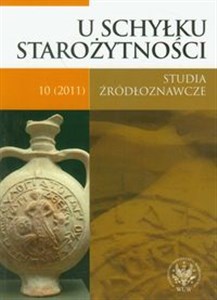 Bild von U schyłku starożytności 10/2011 Studia źródłoznawcze