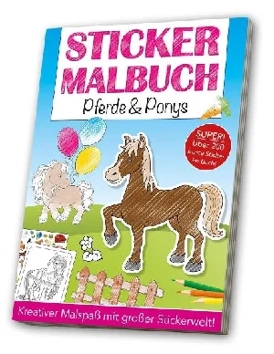 Obrazek STICKERMALBUCH: PFERDE & PONYS