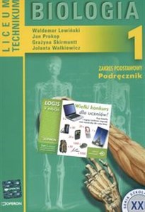 Obrazek Biologia 1 Podręcznik Liceum technikum Zakres Podstawowy