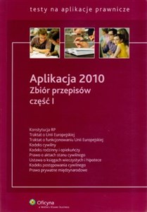 Bild von Aplikacja 2010 Zbiór przepisów część 1