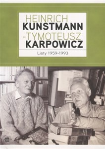 Obrazek Heinrich Kunstmann Tymoteusz Karpowicz Listy 1959-1993