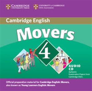 Obrazek Cambridge Young Learners English Tests Movers 4 Audio CD