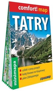 Obrazek Tatry laminowana mapa turystyczna mini 1:80 000