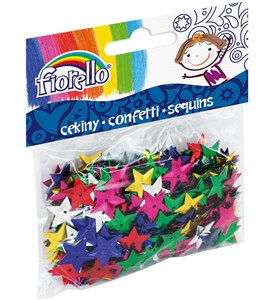 Bild von Confetti cekiny gwiazdki Fiorello GR-C14-15