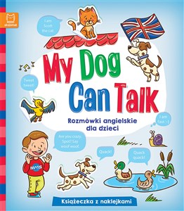 Bild von My Dog Can Talk Rozmówki angielskie dla dzieci Książeczka z naklejkami