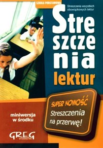 Obrazek Streszczenia lektur Szkoła podstawowa, miniwersja w środku