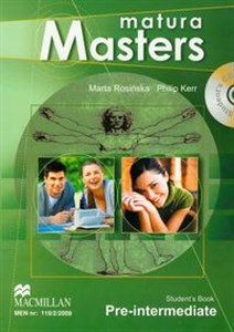 Obrazek Matura Masters Pre-Intermediate Student's Book + CD Szkoła ponadgimnazjalna