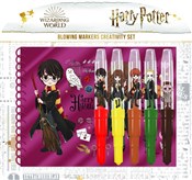 Pokaż szczegóły dla Zestaw markery Harry Potter 5szt + notes +szablon Polska książka : Zestaw mar...