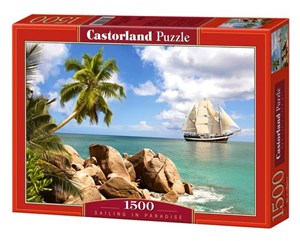 Bild von Puzzle 1500 Sailing in Paradise