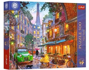 Obrazek Puzzle 500 Tea Time: Kawiarnia w Paryżu TREFL