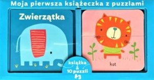 Obrazek Książka & 10 puzzli zwierzątka