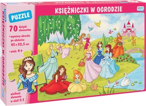 Bild von Puzzle Księżniczki w ogrodzie 70