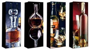 Obrazek Torebka prezentowa butelka mix