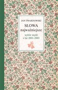 Polska książka : Słowa najw... - Jan Twardowski