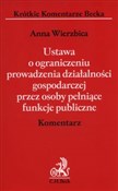 Polnische buch : Ustawa o o... - Anna Wierzbica