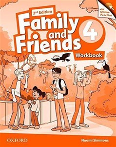 Bild von Family and Friends 2E 4+Online Practice WB OXFORD