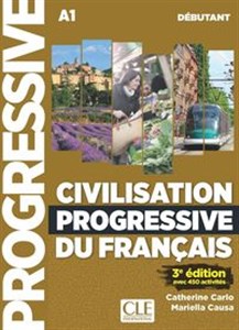 Obrazek Civilisation progressive du francais Debutant A1 Podręcznik do nauki cywilizacji Francji + CD