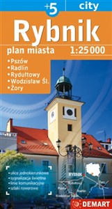 Bild von Rybnik plan miasta Pszów, Radlin, Rydułtowy, Wodzisław Śląski, Żory