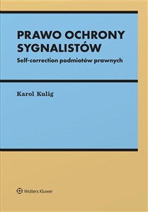 Bild von Prawo ochrony sygnalistów Self-correction podmiotów prawnych