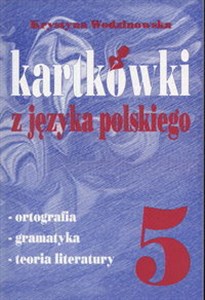 Obrazek Kartkówki z języka polskiego kl 5