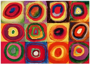 Obrazek Studio kolorów Wasilly Kandinsky