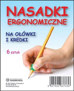 Bild von Nasadki ergonomiczne na ołówki i kredki 6 sztuk