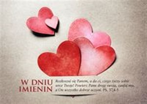 Bild von Kartka Imieniny 1 - Rozkoszuj się Panem