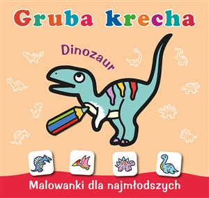 Obrazek Dinozaur. Gruba krecha